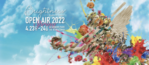 Brightness Open Air 2022 Springでライブドローイング